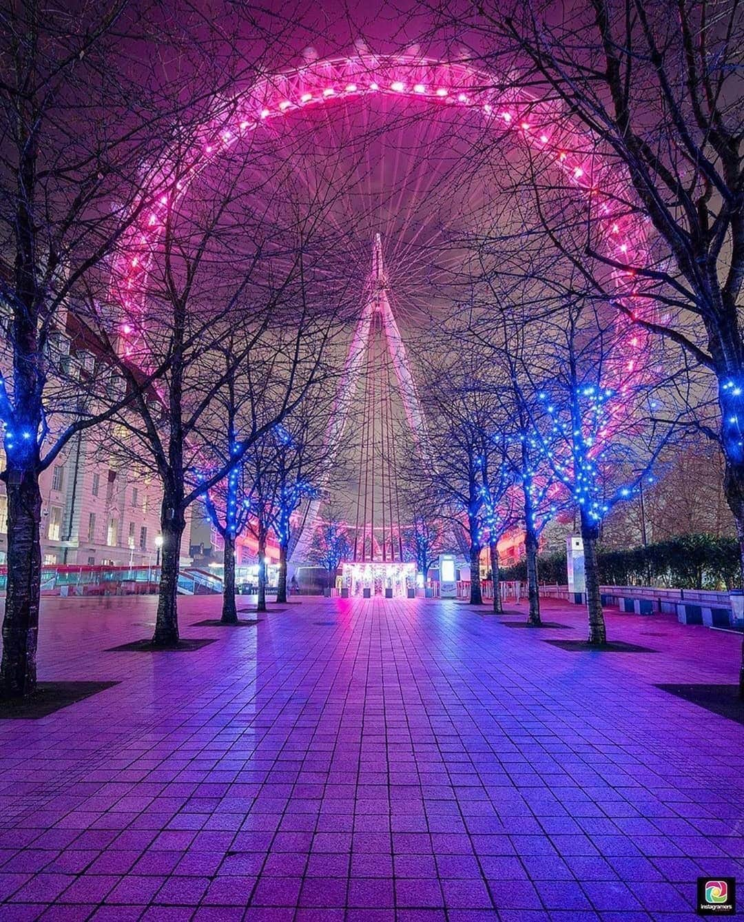 Instagramersさんのインスタグラム写真 - (InstagramersInstagram)「Wonderful lights in London, a great photo by @jetaime.07 at @igerslondon 🎡🌆 📸😍🙌 #igerslondon #igersUK #igers」12月2日 3時27分 - igers