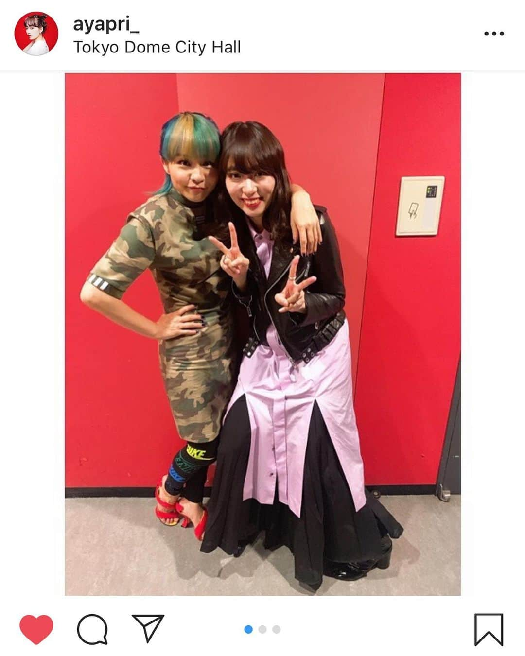 misoNosukeさんのインスタグラム写真 - (misoNosukeInstagram)「. . えっ嬉しすぎる…可愛すぎる！ こちらこそ是非また会いたいです…いやっ会いましょう！ . 連絡先、交換すれば良かったーっ LINE知らないので、DMで誘います（笑） . ↓ . #repost by @ayapri_ . . 今夜あなたのiDoLFes2019 in TOKYO DOME CITY HALL!! のゲストに出演させていただきました！ 共演させていただいた、misonoさんと🥰💗 . すっごくすっごく優しくて、トーク中もアシストして下さったり、ステージ裏でも気さくにお話ししてくださり嬉しかったです！！！ . misonoさんのライブも観させていただいたのですが、本当に素敵で、勇気や元気もらいました😢👏✨ また是非お会いできますように💗💗 . #misono #良い人 #って書いてって言われたけど本当に素敵すぎるお方❤︎ #すっかりファンになってしまいました🤭❤︎ #わたしめっちゃデレデレしてる笑」12月2日 3時28分 - misono_koda_official