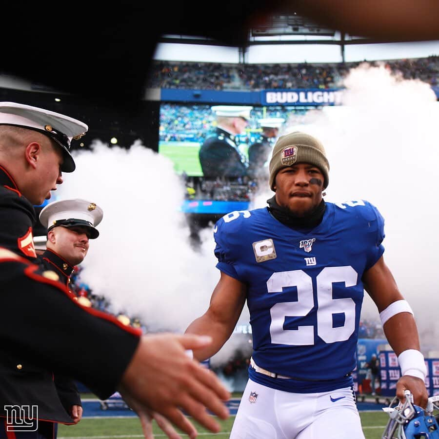 New York Giantsさんのインスタグラム写真 - (New York GiantsInstagram)「Thank you for your service 🇺🇸 #SaluteToService」12月2日 4時29分 - nygiants