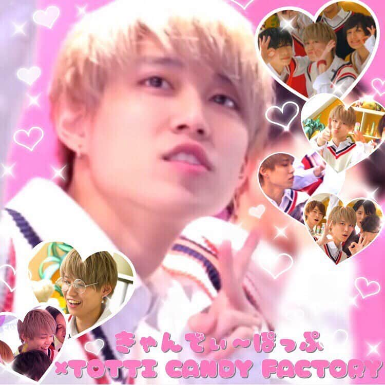 白岩瑠姫のインスタグラム：「❤︎‬ YsR（仮）きゃんでぃ〜ぽっぷ× TOTTI CANDY FACTORY ❤︎‬」