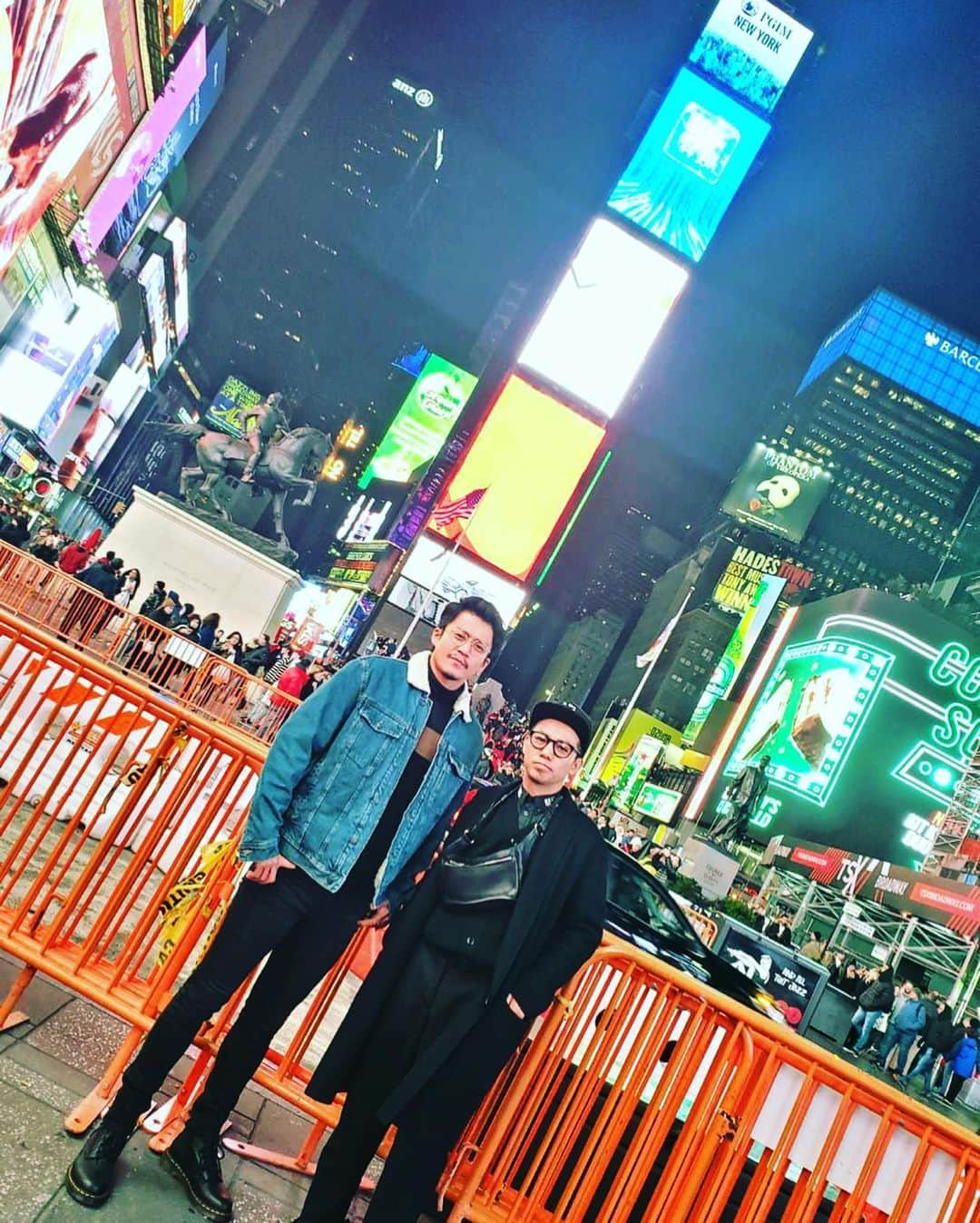 綾部祐二さんのインスタグラム写真 - (綾部祐二Instagram)「We had a great time in NYC. @iamgenhoshino  @yu_yamada_」12月2日 8時02分 - yujiayabe