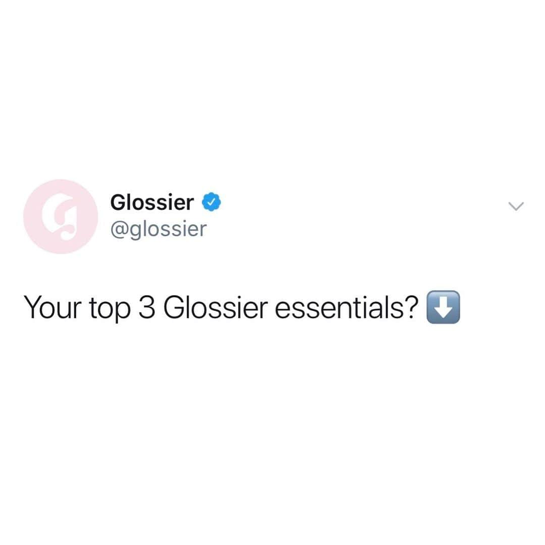 Glossierさんのインスタグラム写真 - (GlossierInstagram)「💭✍️ . The skincare you need, the makeup you want—it’s all 20% off through Monday ✨」12月2日 8時08分 - glossier