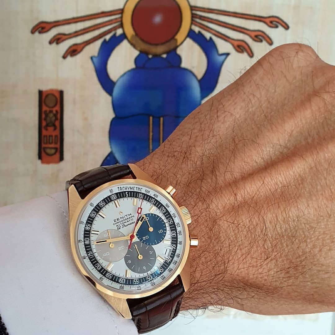 ゼニスさんのインスタグラム写真 - (ゼニスInstagram)「#ElPrimeroDay: On the first day of every month, share a photo of a watch with an El Primero movement, and we will repost the best ones.  #Zenith #ZenithWatches #Chronograph #ElPrimero #Watches #Watch #ugc #VintageWatches #WatchesofInstagram」12月2日 9時22分 - zenithwatches