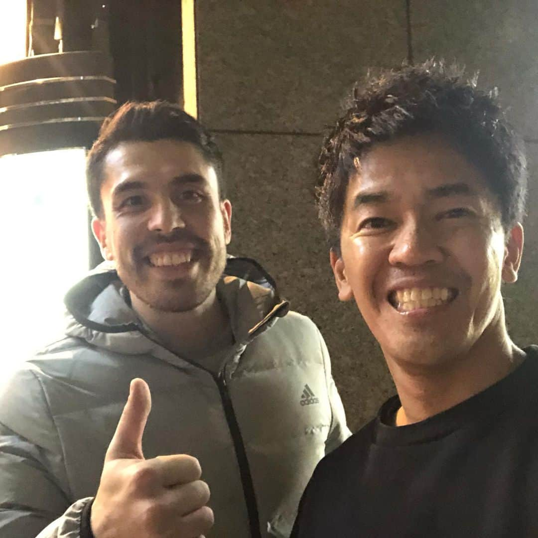 武井壮さんのインスタグラム写真 - (武井壮Instagram)「ハンドボール日本代表キャプテンの土井レミイ杏利と西麻布のグルマンディーズでディナー フランス生まれのレミイも気に入ってくれたぜ 最強レベルの身体能力が集まったハンドボール🤾‍♂️ これも来年魅力だぜ！！」12月2日 10時28分 - sosotakei