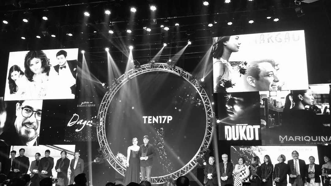 ポール・ソリアーノのインスタグラム：「TEN17P would like to take this opportunity to thank everyone that we have worked with for the past 13 years. Your tireless efforts from behind the camera to the screen are truly appreciated.  In celebration of Sine Sandaan, we share this recognition with you of being one of the Philippine Production Companies recognized last November 30 in the 37th Luna Awards.  Looking forward to more years of telling stories and sharing such amazing filmmaking experiences with all of you!」