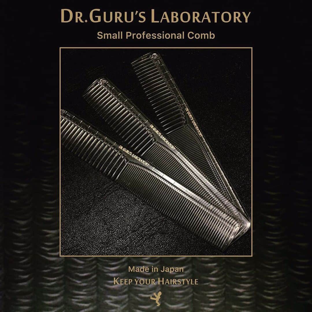 クーピーのインスタグラム：「Dr.Guru’s Laboratory  small professional comb  @guruscutandstand」