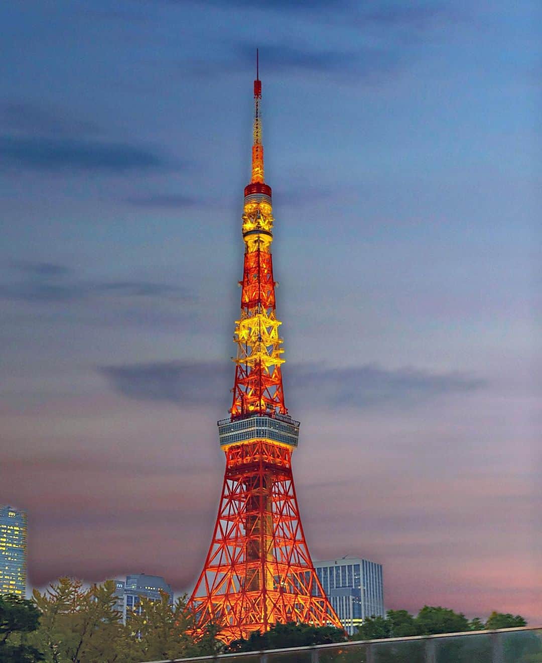マキ・コニクソンさんのインスタグラム写真 - (マキ・コニクソンInstagram)「I’m home!! ただいま東京！ #東京タワーのおすそ分け🗼 #雨が止んで良かった！😊 #ダボーレインボー🌈🌈 が出たらしいよ！」12月3日 1時14分 - makikonikson