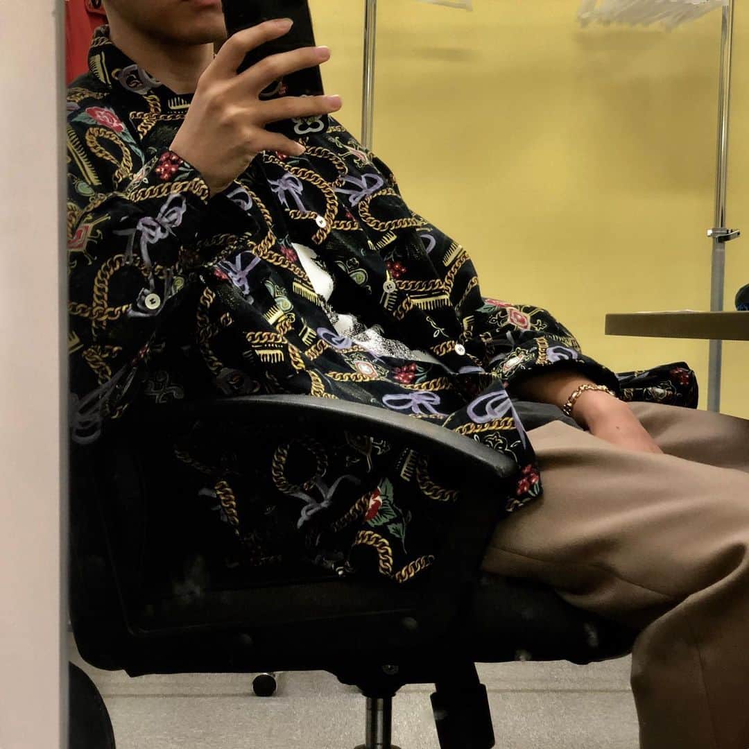 堀夏喜のインスタグラム：「#oldstussy  @yuseiyagi_official」