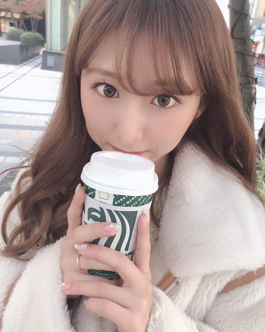 阿比留李帆のインスタグラム：「はんぶんこしよ🥺💓」