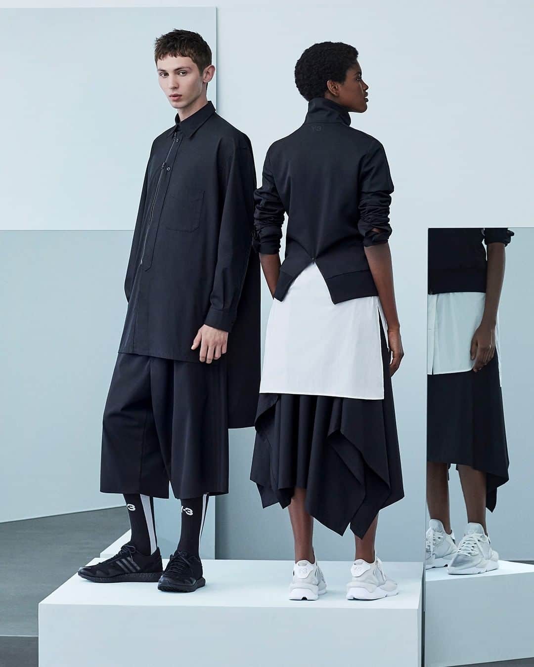 ワイスリーのインスタグラム：「Introducing Y-3 Spring/Summer 2020 Collection | Drop 1 - CRAFT.  Inspired by Yohji Yamamoto craftsmanship. Available December 5th. --- #adidas #Y3 #YohjiYamamoto Discover the collection at Y-3.com」