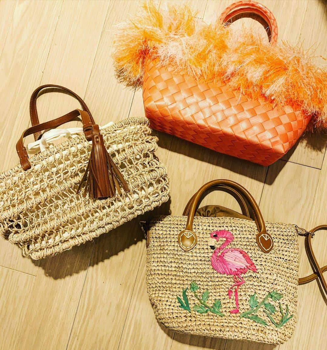 西内ひろさんのインスタグラム写真 - (西内ひろInstagram)「I got these bags at the Philippine Festival ✨All hand made😘  フィリピンクリスマスフェスティバルでゲットしたフィリピンのカゴバック達💕全部ハンドメイドなんだって👜可愛い😍ビーチに持って行きたいな🏖 Thank you @shopstylecat  @dti.tokyo」12月2日 19時59分 - 0214hiro