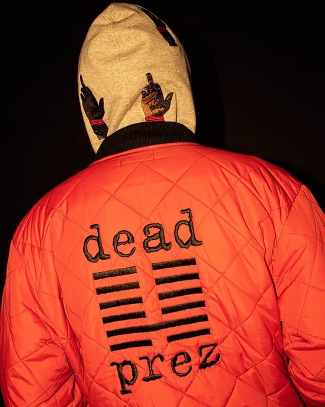 シュプリームさんのインスタグラム写真 - (シュプリームInstagram)「Supreme®/dead prez. 12/05/2019⁣ ⁣ ⁣ ⁣ dead prez is an international hip-hop duo based in the US. Members M-1 and stic met in 1990 while M1 was attending Florida A&M University, an HBCU in Tallahassee, and stic was a local born and raised in the area. There, the pair discovered a shared sociopolitical ideology and commitment to community building. Following M-1’s work with the pan-African Uhuru Movement in Chicago, and stic’s work with Uhuru in Florida, the duo relocated to New York City to focus on developing music as a profession and platform for activism. They were discovered by Brand Nubian’s Lord Jamar in 1995 and signed to Loud Records the following year.⁣ ⁣ Let’s Get Free – dead prez’s debut album – was released in 2000 to universal acclaim. Wide-ranging yet sharply-focused, the record offers empowering themes echoing critical revelations of racism, systemic economic inequality, the school-to-prison pipeline, corporate media manipulation, healthy lifestyles, police injustice, the surveillance state, music industry exploitation and capitalist culture over a pastiche of potent basslines. Let’s Get Free is a revolutionary album that is still considered one of the most radical in rap history.⁣ ⁣ dead prez continues its work in community empowerment by advocating for holistic living, health and fitness, meditation and mindfulness, sustainability, entrepreneurship and the values of family and social service. "When you talk about growing, expanding and awakening, it allows you to open up like a lotus to all the things that are here in the world,” says M-1.⁣ ⁣ This Fall, Supreme will release a collection featuring original album artwork from Let’s Get Free and its 2004 follow up RBG: Revolutionary But Gangsta. The collection consists of a Quilted Work Jacket, Embroidered Hooded Sweatshirt, Embroidered Sweatpant, two T-Shirts, 5-Panel Hat and Bandana. ⁣ ⁣ Available in Supreme stores and online December 5.⁣ ⁣ Available in Japan stores and online December 7.⁣」12月2日 20時31分 - supremenewyork