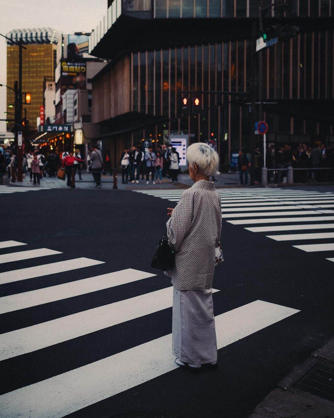 Kaiのインスタグラム：「old Tokyo at dusk」