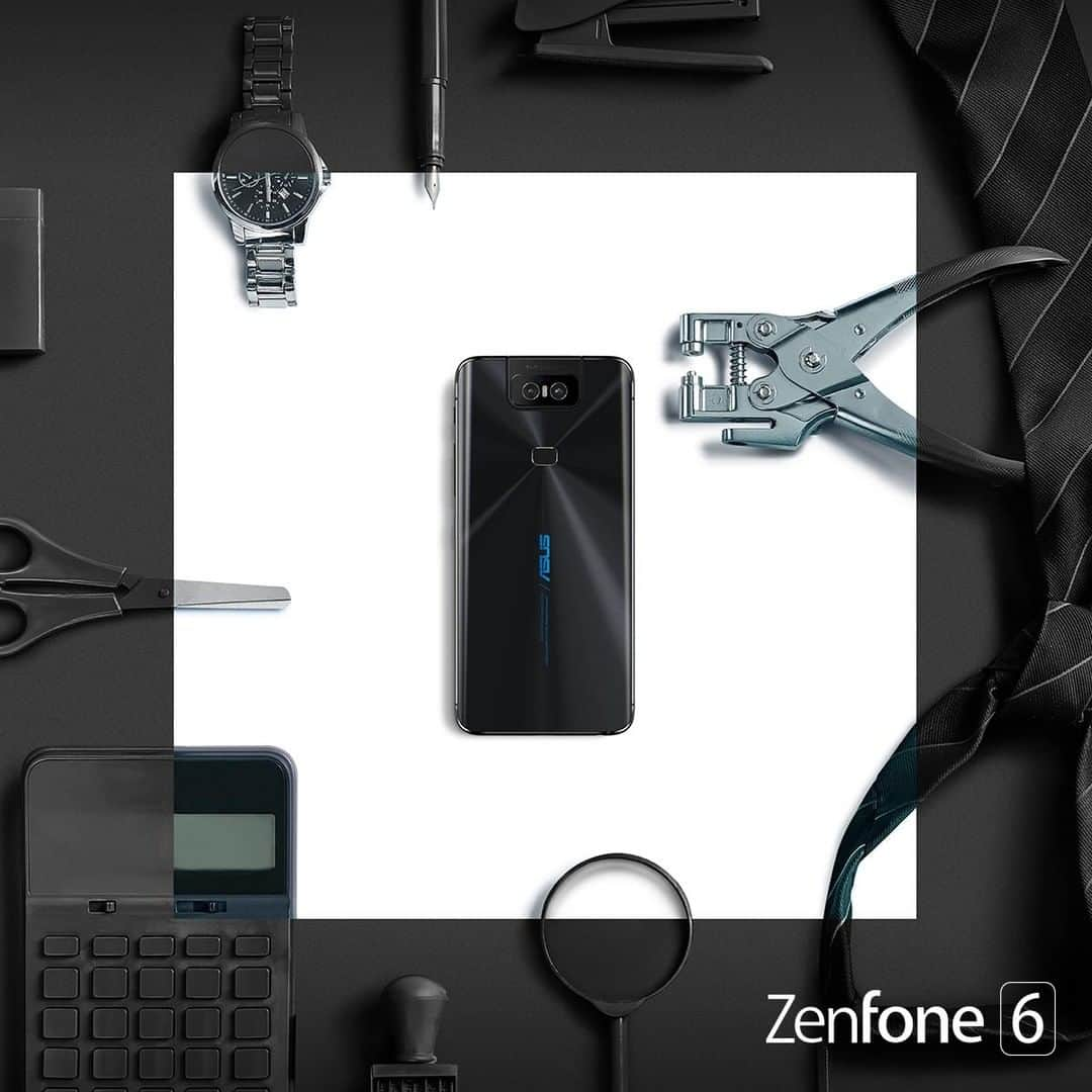 ASUSさんのインスタグラム写真 - (ASUSInstagram)「The concentric-circle patterning on the ZenFone 6 Matte Black edition is beautifully symmetrical, perfectly integrating with your lifestyle. ⁣ ⁣#ZenFone6 #DefyOrdinary #MatteBlack」12月2日 21時00分 - asus