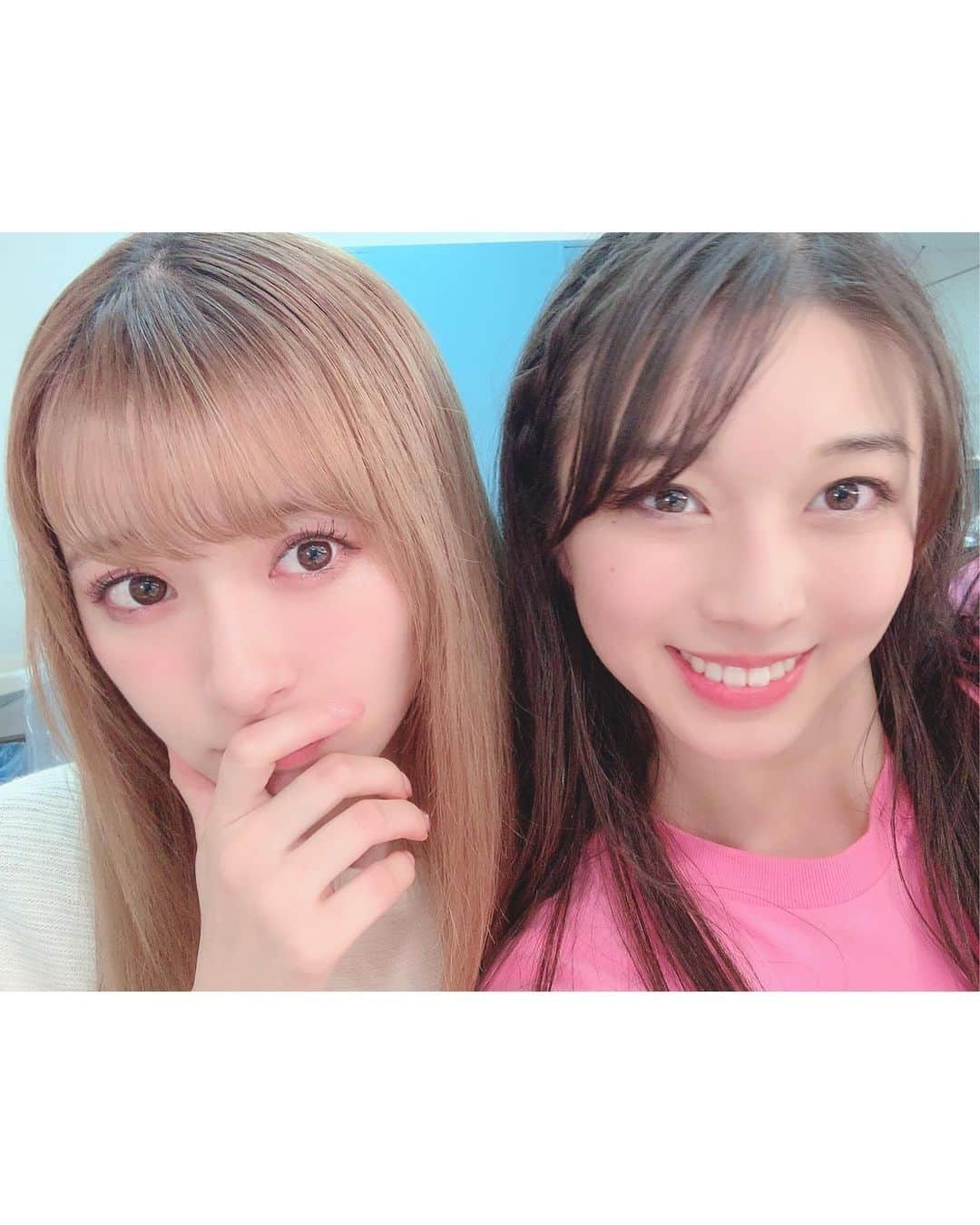 牧野真莉愛さんのインスタグラム写真 - (牧野真莉愛Instagram)「♡ ♡ 撮影：生田衣梨奈さん💚 「つづく」by譜久村聖さん💗 2019.11.17のお話🐰おしまい ・ 『えりぽんWEEK💕』お楽しみにね🎀 #えりぽんかわいい ♡ ♡  #譜久村聖 さん💗 #生田衣梨奈 さん💚 #モーニング娘19 #morningmusume19」12月2日 22時20分 - maria_makino.official