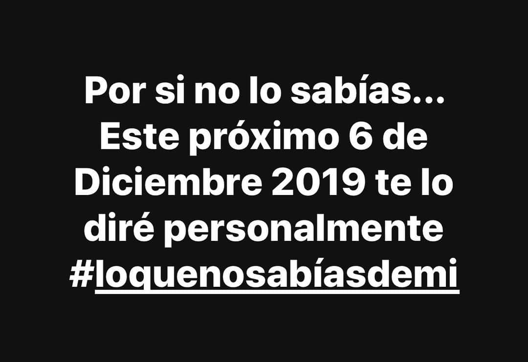 ドン・オマールさんのインスタグラム写真 - (ドン・オマールInstagram)「Este próximo 6 de Diciembre 2019 personalmente te dejaré saber la respuesta de todas esas preguntas que sólo yo puedo contestarte. Ni un día más de mentiras, ni un día más de rumores. “La verdad de la que todos hablan pero ninguno puede asegurar es mentira” WL」12月2日 22時45分 - donomar