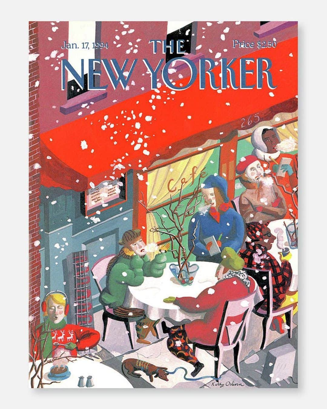 The New Yorkerさんのインスタグラム写真 - (The New YorkerInstagram)「In honor of New York City's first snowfall of the season, here's a collection of snowy covers, from 1956 to 2018. Stay warm, New York. #TNYcovers」12月3日 10時32分 - newyorkermag