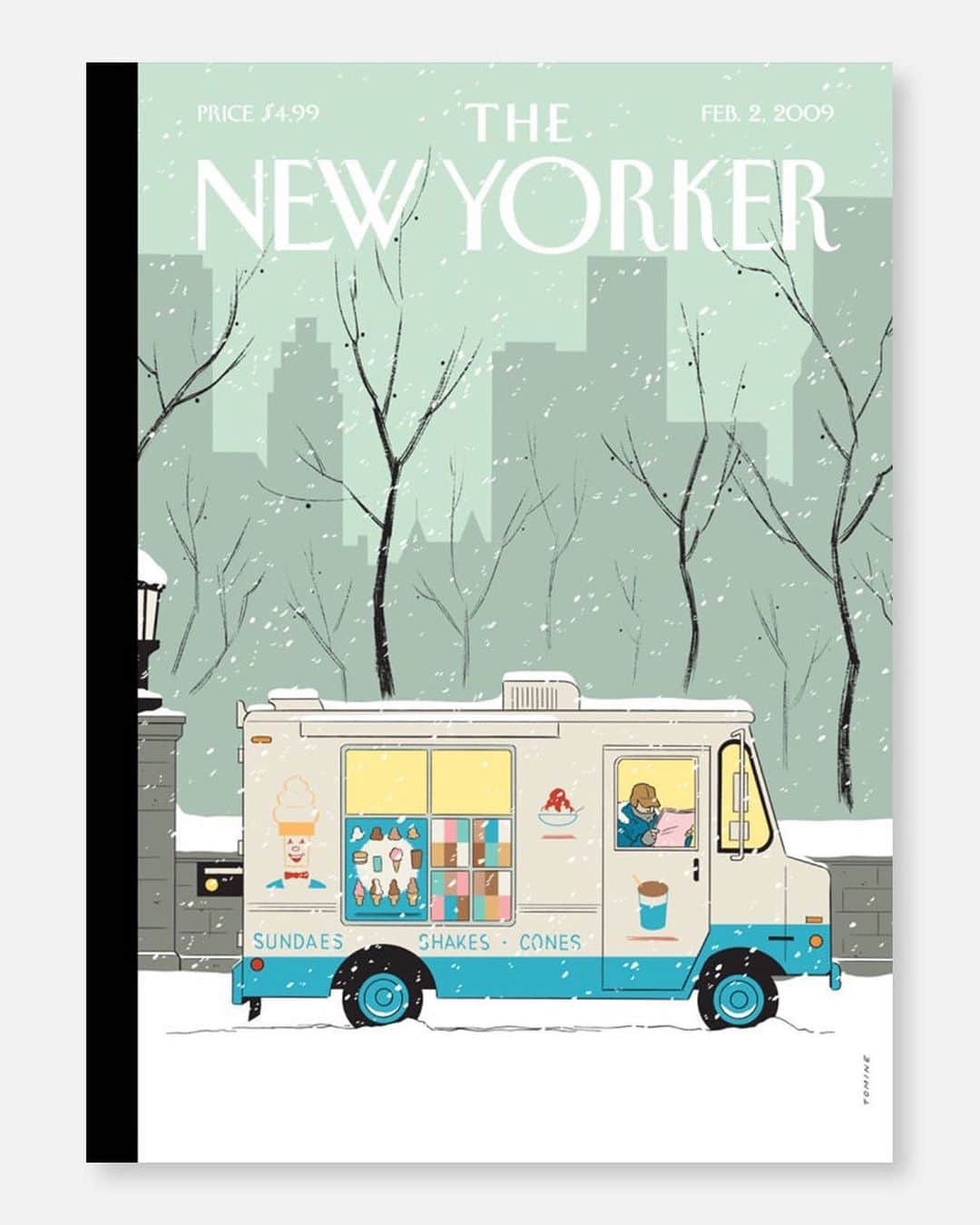 The New Yorkerさんのインスタグラム写真 - (The New YorkerInstagram)「In honor of New York City's first snowfall of the season, here's a collection of snowy covers, from 1956 to 2018. Stay warm, New York. #TNYcovers」12月3日 10時32分 - newyorkermag