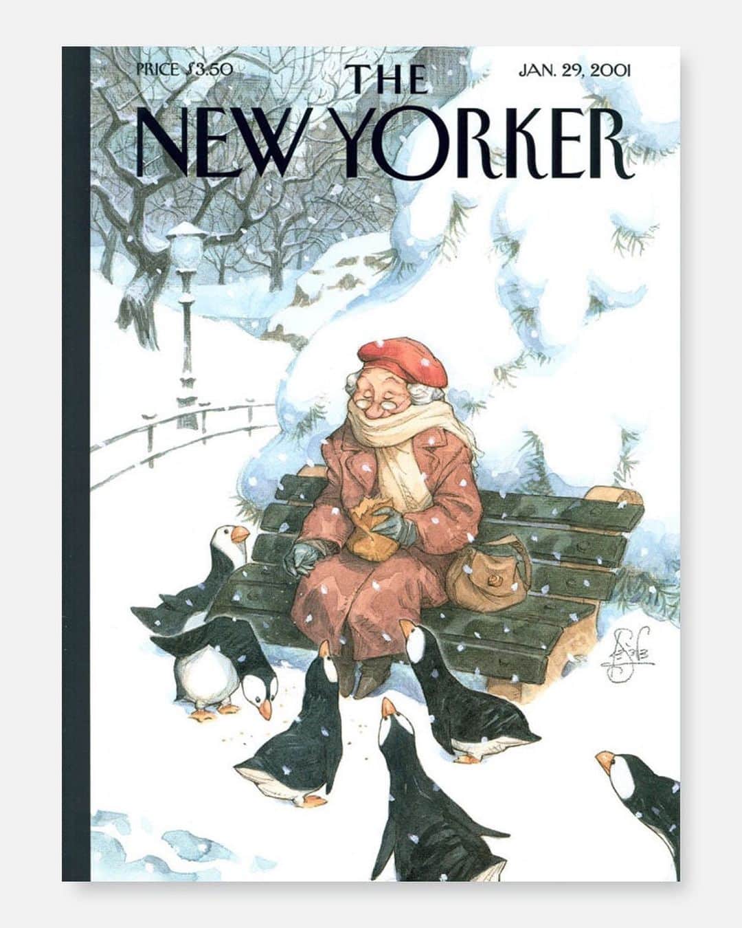 The New Yorkerさんのインスタグラム写真 - (The New YorkerInstagram)「In honor of New York City's first snowfall of the season, here's a collection of snowy covers, from 1956 to 2018. Stay warm, New York. #TNYcovers」12月3日 10時32分 - newyorkermag