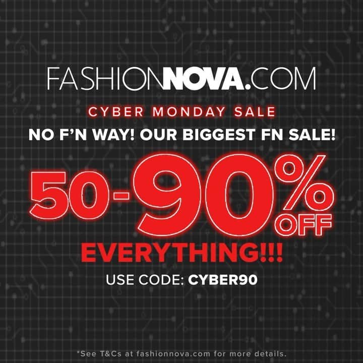 STYLE4GUYSのインスタグラム：「AD Shop @FashionNovaMEN to get 50- 90% OFF 😱 @FashionNovaMEN is breaking the internet with their BIGGEST F'N SALE OF THE YEAR! Use Code: CYBER90」