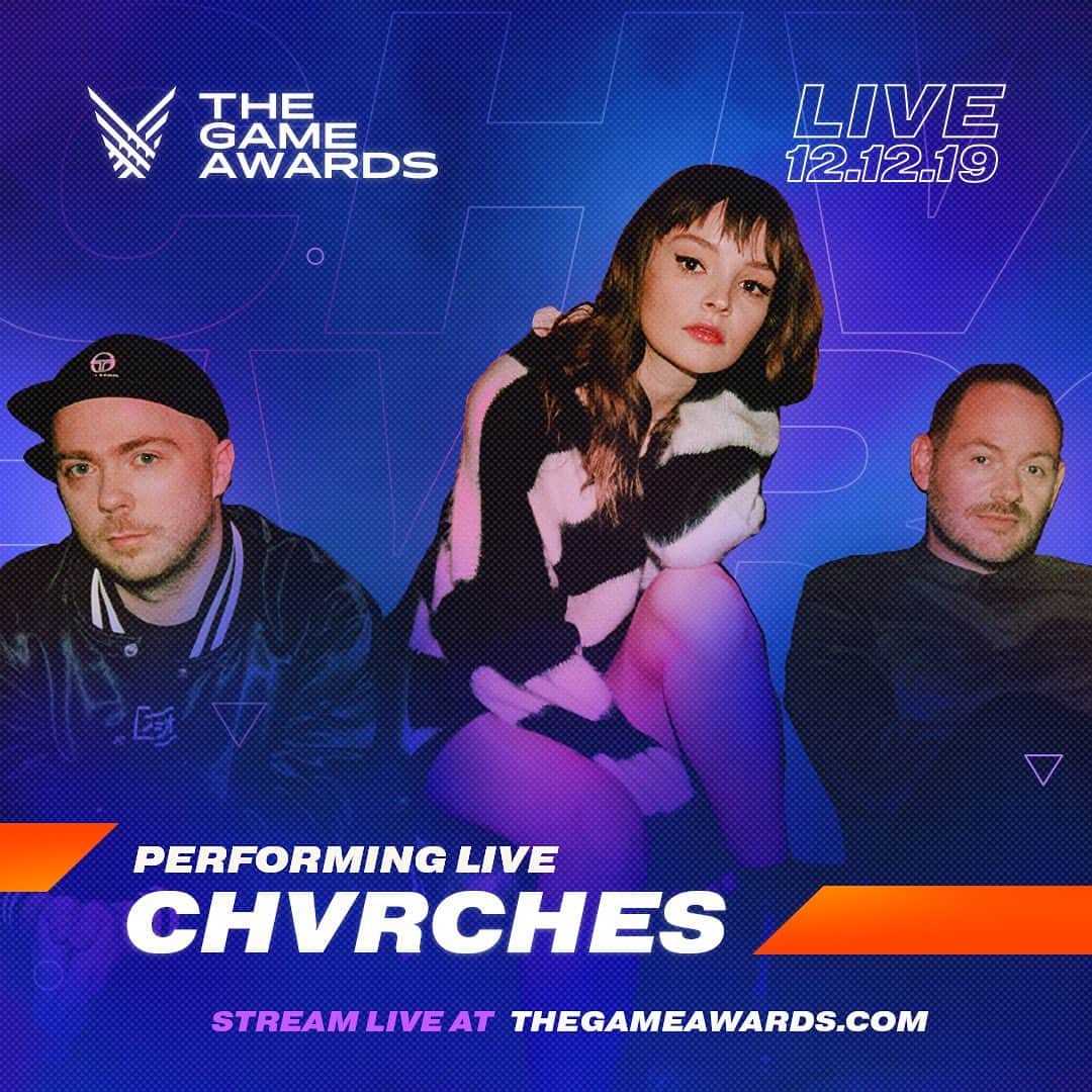 CHVRCHESさんのインスタグラム写真 - (CHVRCHESInstagram)「We’re excited to be performing Death Stranding at this year's #thegameawards  Stream it live at thegameawards.com from 9pm ET / 6pm PT on December 12th. #deathstranding」12月3日 4時14分 - chvrches