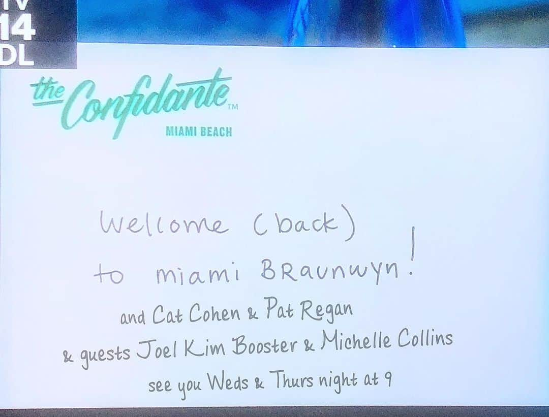 ミッチェル・コリンズさんのインスタグラム写真 - (ミッチェル・コリンズInstagram)「Imagine my SURPRISE when the ladies of #RHOC rolled into Miami’s @theconfidante hotel this week... the very same place I’ll be appearing with @catccohen @patreegs & @ihatejoelkim in a couple of days! The best podcast avail Seek Treatment will be live Weds & Thurs night at 9 in my hometown of Miami Beach for ART BASEL and Joel and I are guesting. Click the link in my bio for tix before they’re gone & tell your Miami friends not to miss it. This is your chance SoFla don’t regret missing it for the rest of your lives.」12月3日 6時05分 - michcoll