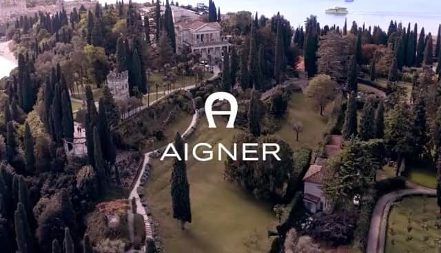 ルピン・ワンのインスタグラム：「AIGNER new spring /summer 2020 campaign .  Shot in amazing  @villacortinepalacehotel  Creative director by @christian_alexander_beck @aignermunich」