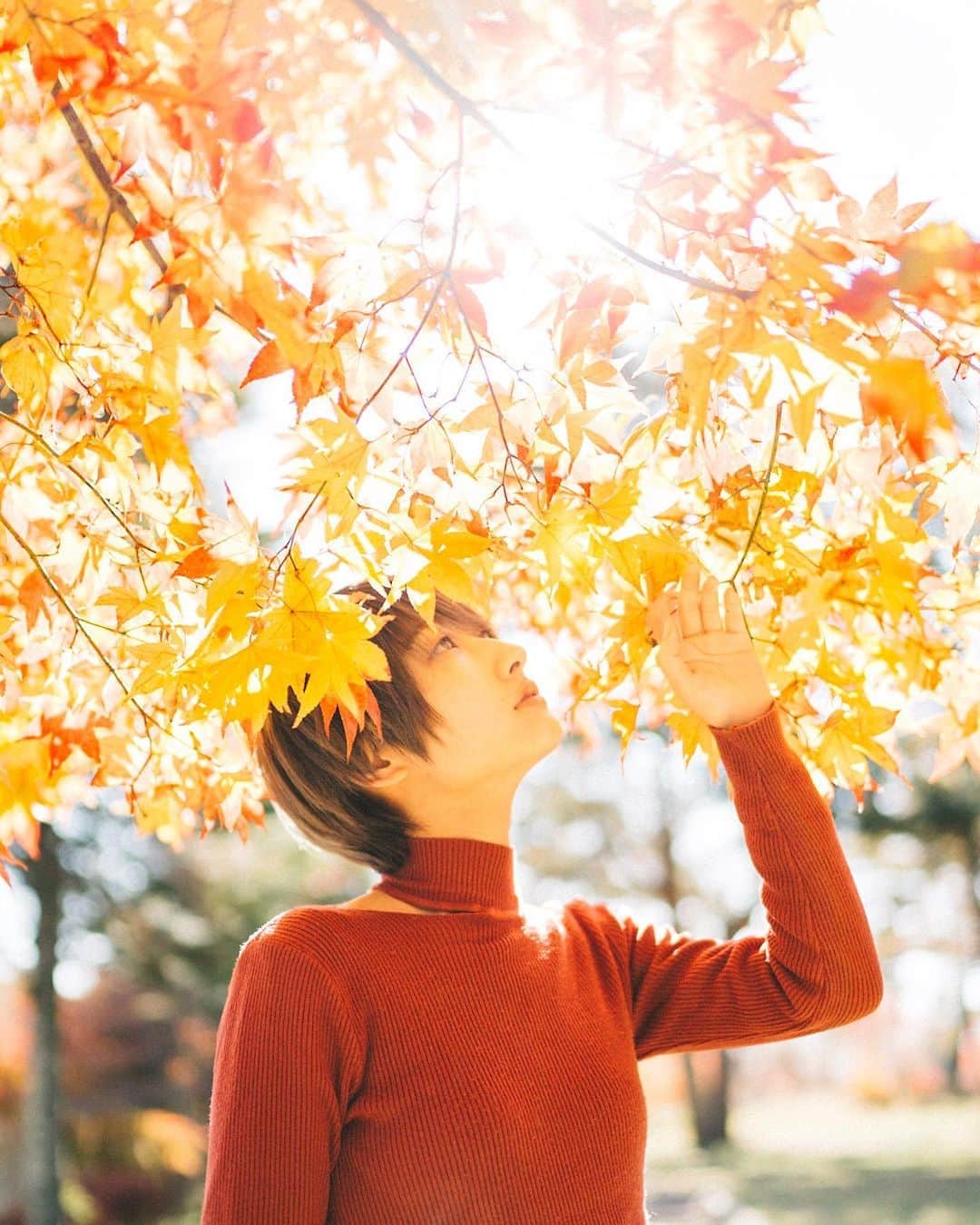GENTAのインスタグラム：「🍁 Autumn in Tokyo, why does it seem so inviting? #planar」