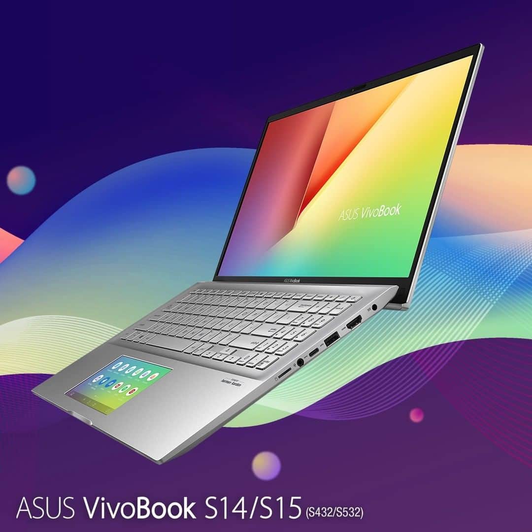 ASUSさんのインスタグラム写真 - (ASUSInstagram)「Stand out and #WowTheWorld with #VivoBook S14/S15’s striking colors and enhanced productivity featuring the ASUS ScreenPad™ 2.0.」12月3日 19時40分 - asus
