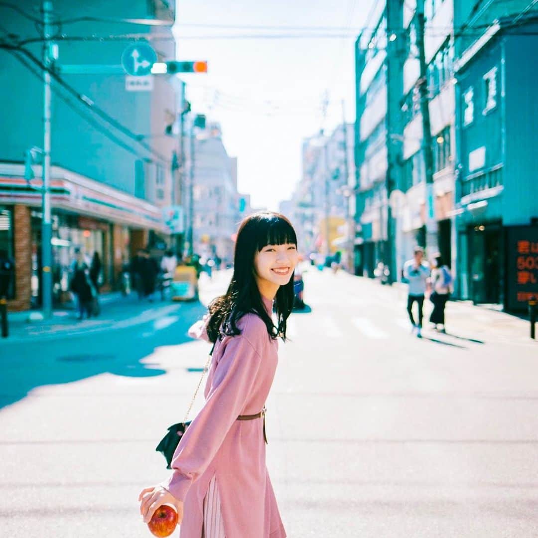 hiderin777のインスタグラム：「. . . #なんでもないただの道が好き . . . . #contax  #35mm  #distagon」