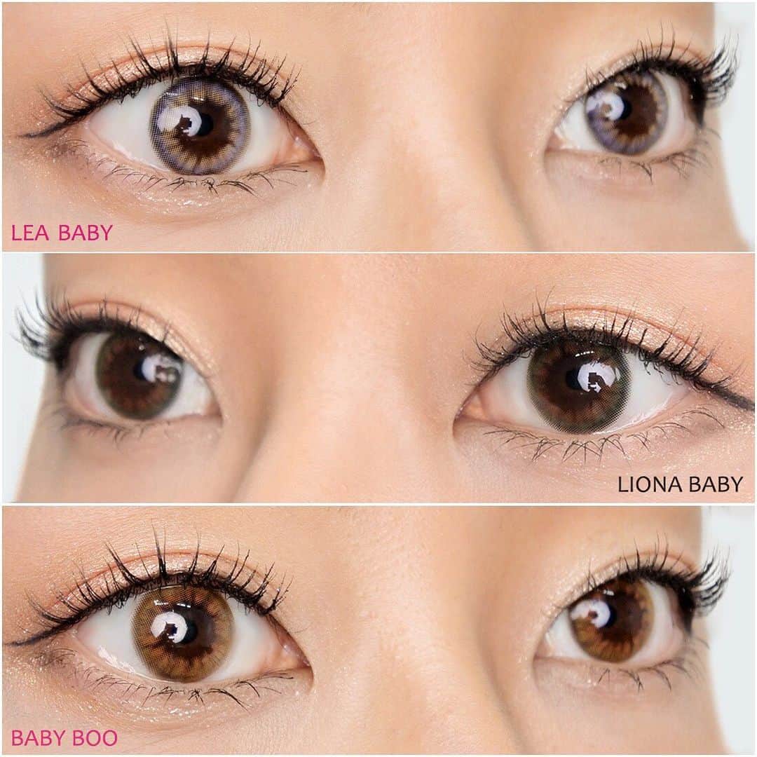 クイーンアイズさんのインスタグラム写真 - (クイーンアイズInstagram)「. #チルベイビー . 《LENS SPEC》 👁DIA:14.0mm,14.2mm 🎨着色直径:13.0mm,13.6mm 🔍BC:8.6mm🗓期間:ワンデー 🌤UVカット:なし💧モイスト:なし . 📸:Yuri👀:かなり暗い黒目 . 本日12/3からクイーンアイズで発売開始💕 JJ専属モデルGABBY(ギャビー)ちゃん プロデュースカラコン😍☝️ . #カーラベイビー #ヘレナベイビー #イヴァナベイビー #リアベイビー #リオナベイビー #ベイビーブー . 全6色のカラバリですが雰囲気はバラバラ❣️ チルベイビーは100%ナチュラルでも 100%ハーフ系でもなく、なりたいイメージに合わせて 気軽に使えるようデザインされているそう🤔✨ どの色もナチュラル過ぎずハーフ過ぎないから 自分のメイクに合わせて使いやすいです😚💗 . チルベイビーの1番のポイントは値段の安さ⚠️ 1箱6枚入り￥990(税別)で ￥1,000を切っているから驚き😳💥 . パッケージもこんなイケてるの見た事ないくらい すごくかわいい～💓💓 早速カラコンレポも公開しているので 是非見て手に取ってみてほしいです☺️✨ . #chillbaby #gabby #queeneyes #carababy #helenababy #ivanababy #leababy #lionababy #babyboo #eye #color #new #ギャビー #チルベイビー #クイーンアイズ #カラコン #カラコンレポ #カラコン紹介 #カラコンレビュー #美瞳 #렌즈」12月3日 12時09分 - queeneyes_official