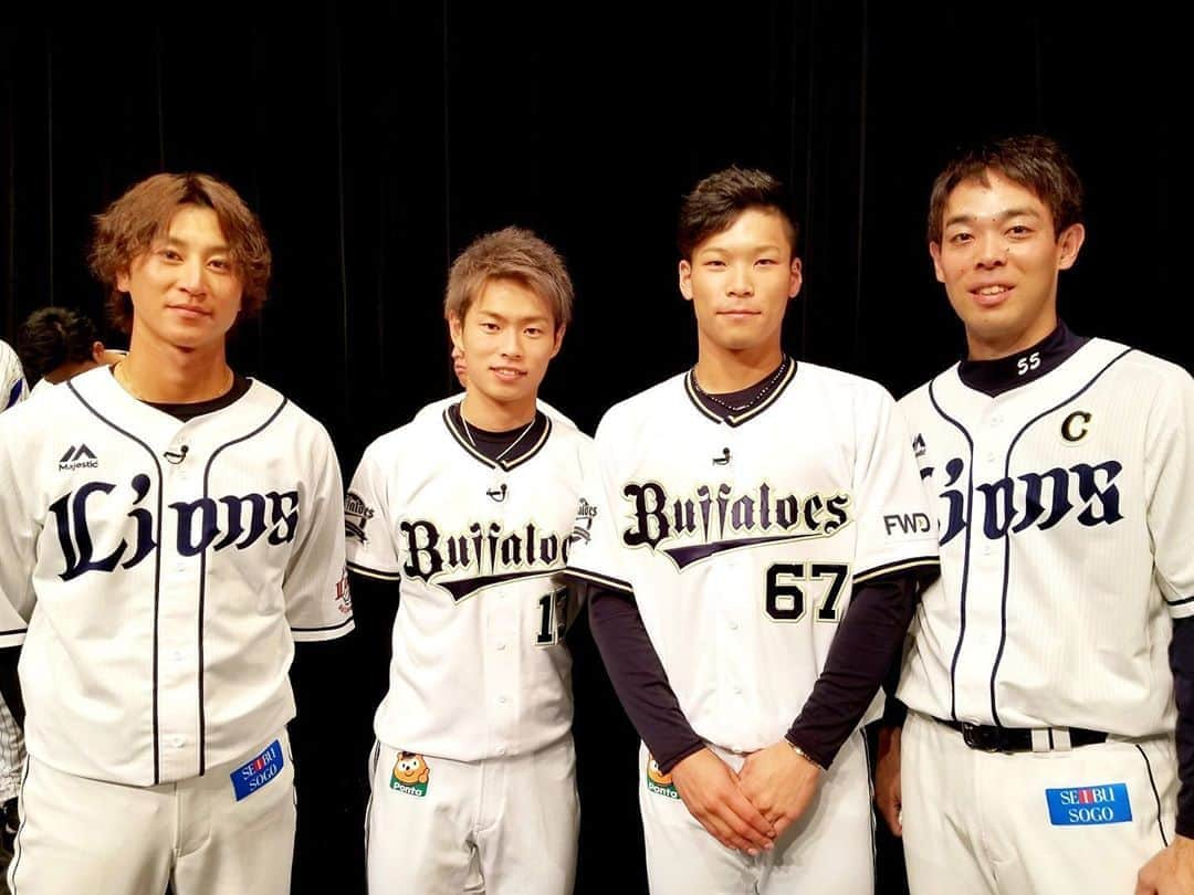 オリックス・バファローズさんのインスタグラム写真 - (オリックス・バファローズInstagram)「#山岡泰輔 #中川圭太 #秋山翔吾 選手 #金子侑司 選手 #埼玉西武ライオンズ #ジョブチューン #12月28日放送予定 #Bs2019 #buffaloes #baseball #ORIX #プロ野球」12月3日 12時42分 - orix_buffaloes