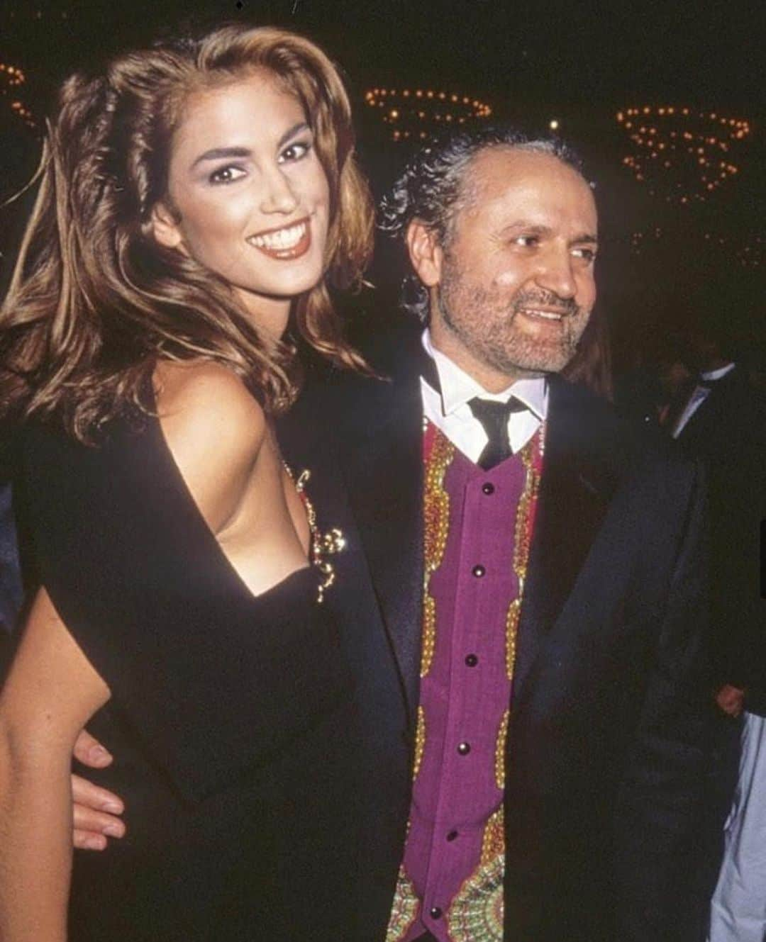 シンディ・クロフォードさんのインスタグラム写真 - (シンディ・クロフォードInstagram)「Remembering Gianni 🖤👑」12月3日 13時06分 - cindycrawford