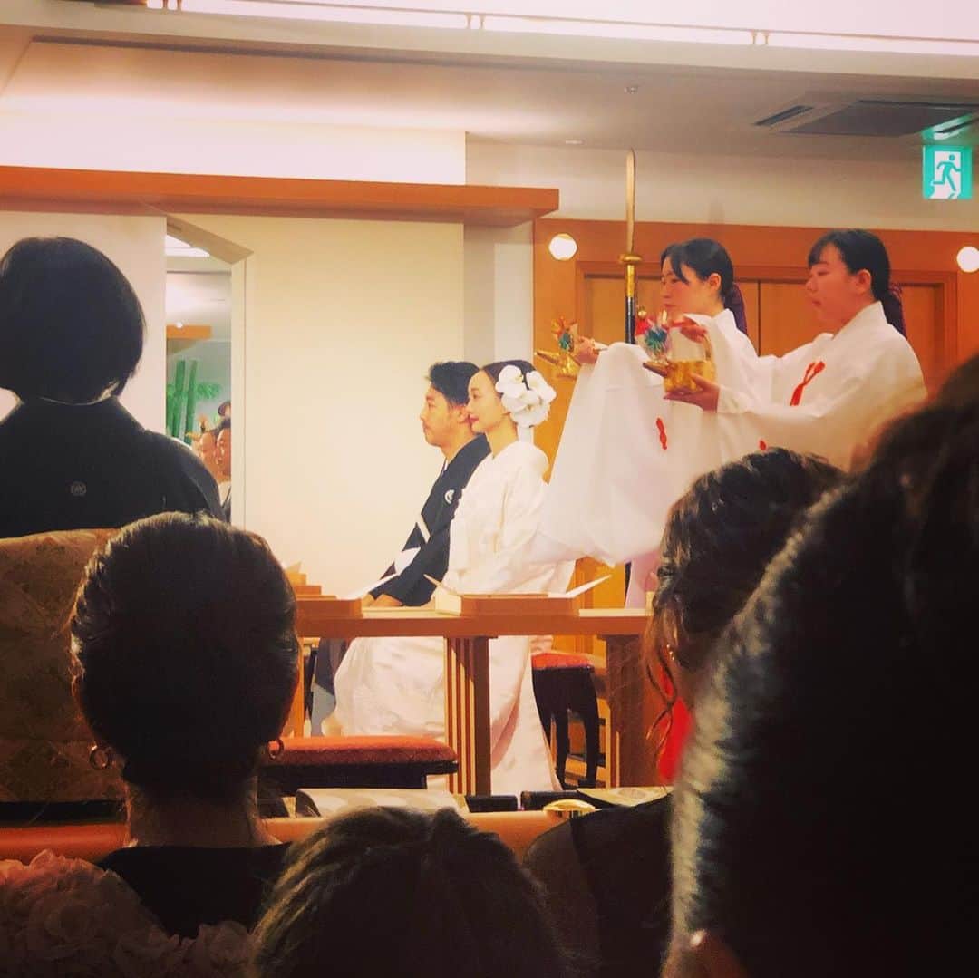 木村真野のインスタグラム：「#大親友　#結婚式　#おめでとう #ありがとう @masakooo_k  @fumi3_」