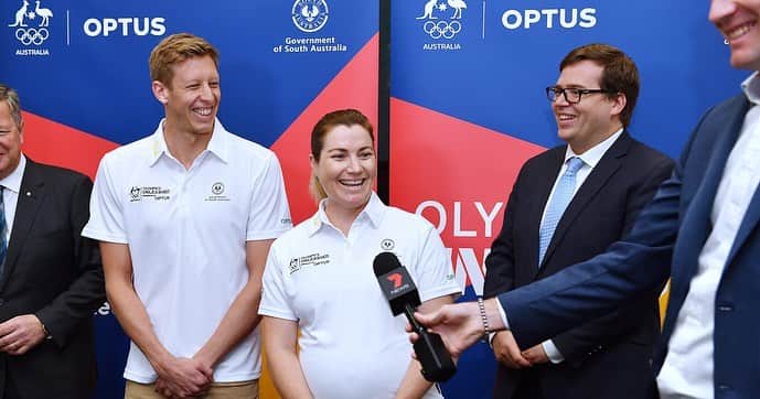 のインスタグラム：「From Adelaide to Ardrossan, more than 40,000 South Australian students will feel the #OlympicsUnleashed spirit. Launched today, Olympic athletes will visit schools around the state, I’m excited to be able to share my story and experiences #olympics #inspire #athlete」