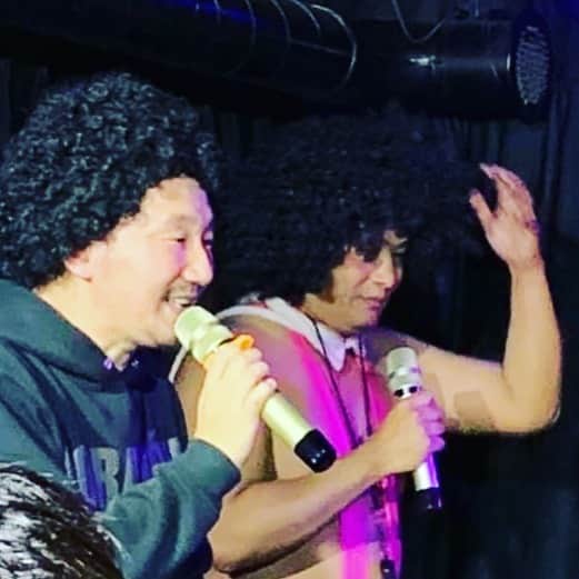 植田朝日のインスタグラム：「‪🐽🐽🐽﻿ 昨日は劇団コラソンのクレイジーな新ブランド『魂込めて劇団コラソン』開幕戦っした‼️‬﻿ ﻿ ‪そもそも5日前に突然、第65回公演を銘打ち開催決定。‬﻿ ﻿ ‪そして、その公演内に第66回公演をやってしまうと言う無茶苦茶な流れ⁉️笑‬﻿ ﻿ ‪ぶっ飛び過ぎて面白かったでしょ！w‬﻿ ﻿ 次回は12/30劇団コラソンアワード2019っす‼️﻿ ﻿ #劇団コラソン #魂込めて劇団コラソン﻿」