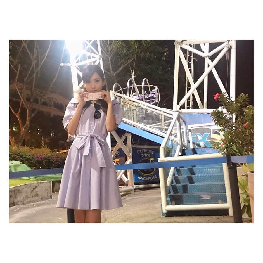 有馬奈那さんのインスタグラム写真 - (有馬奈那Instagram)「Night activity🌙✨ . Never ride again🙀🙀🙀 . . . #モデル #model #薬学部 #pharmacystudent #女子大生 #グラビアアイドル #旅行 #海外旅行 #trip #travel #シンガポール旅行 #singaporetravel #シンガポール #singapore #marinabay #photogenic #絶叫 #screaming #reversebungy #セントーサ島 #sentosaisland #チリクラブ #jumboseafood #japanesegirl #タビジョ #좋아요 #instagood #フォロワー募集中 #followｍe #有馬奈那」12月3日 19時01分 - nana_arima