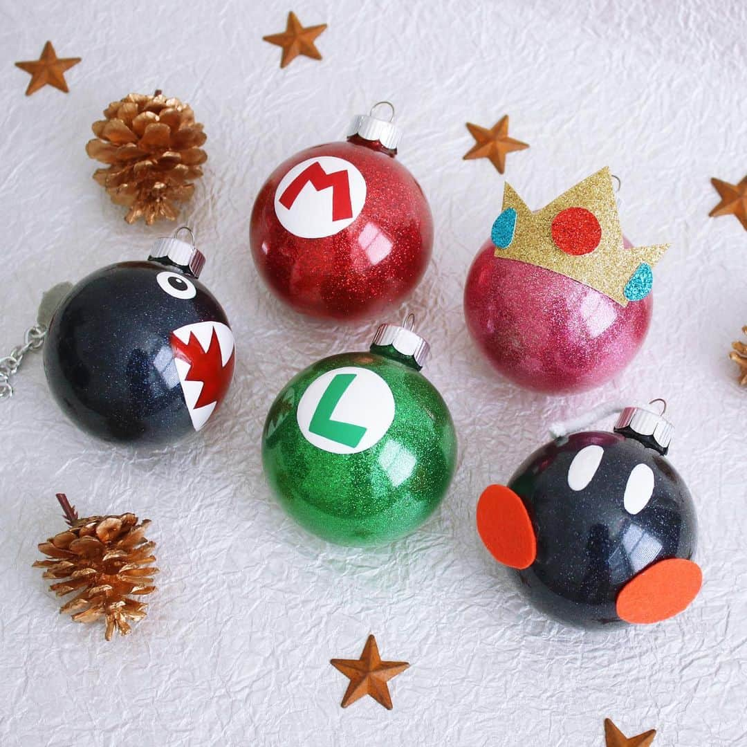 任天堂アメリカさんのインスタグラム写真 - (任天堂アメリカInstagram)「In need of a little #Nintendo Holiday fun? Make these fun #DIY decorations with some friends or family and spice up your tree together!」12月4日 5時21分 - nintendoamerica