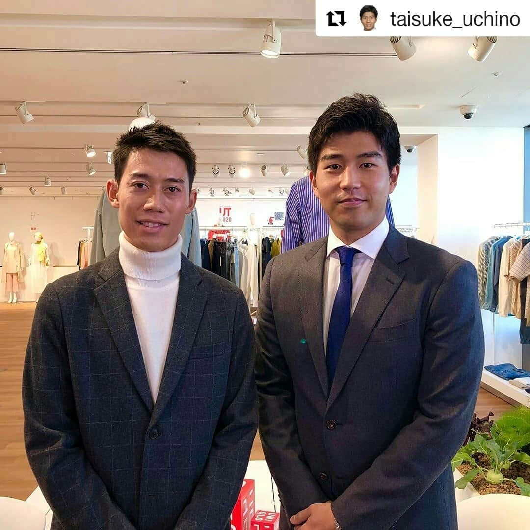 岡山放送さんのインスタグラム写真 - (岡山放送Instagram)「#Repost @taisuke_uchino (@get_repost) ・・・ 男子テニスの錦織圭選手にお話を伺いました！  今月29日に30歳の誕生日を迎える錦織選手 現在のコンディションや来シーズンに見据えるもの さらにはリスペクトする選手についてなど 気になる話題が盛り沢山  詳しくは今日のLive News αスポーツコーナーで！  #錦織圭 選手 #keinishikori @keinishikori  #テニス #日本 #男子テニス  #livenewsα #ライブニュースα #フジテレビ#fujitv #ニュース #三田友梨佳 #内田嶺衣奈 #内野泰輔 #鈴木唯 #安宅晃樹 #今湊敬樹  #フジテレビ系列#FNS#8ch#OHK#岡山放送」12月3日 22時17分 - ohk_official