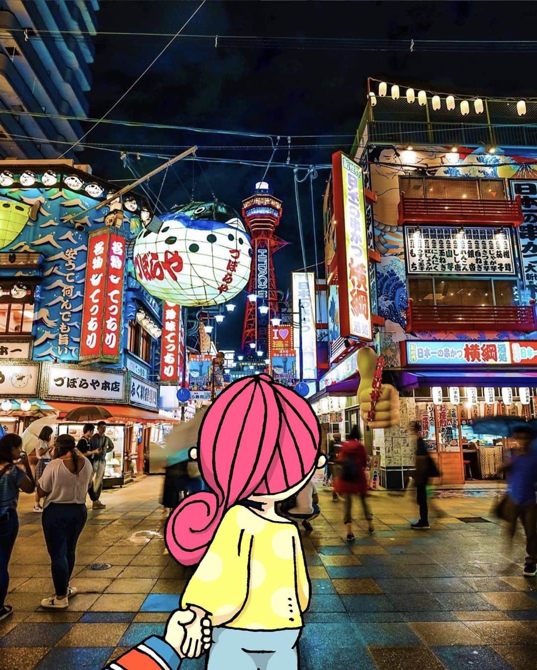 Osaka Bob（大阪観光局公式キャラクター）のインスタグラム