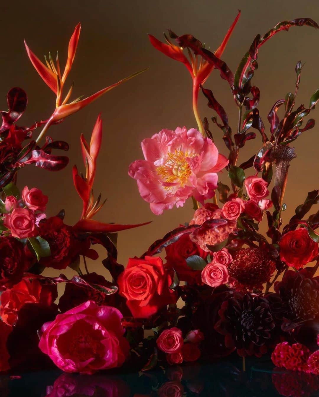 Jeanneのインスタグラム：「🌹🥀🌺 @doan_ly」
