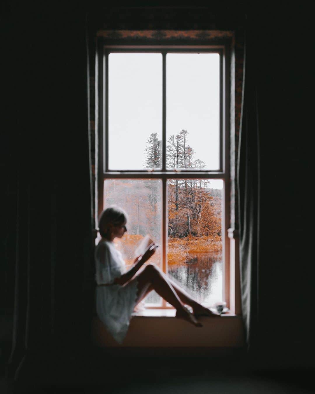 リリー＝ローズ・メロディのインスタグラム：「Matin pluvieux d’automne 🍂 @ballynahinchcastle #lilyinireland」