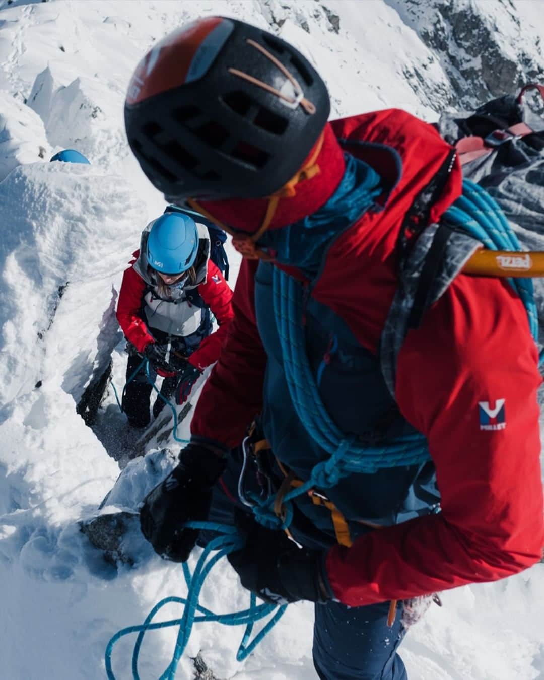 ミレーさんのインスタグラム写真 - (ミレーInstagram)「Made to help you reach dreamland 😍 . 📷 @lesothers .  #MilletRiseUp  #alpinisme #alpinism #alpinismo #mountaineering」12月4日 1時30分 - millet_mountain