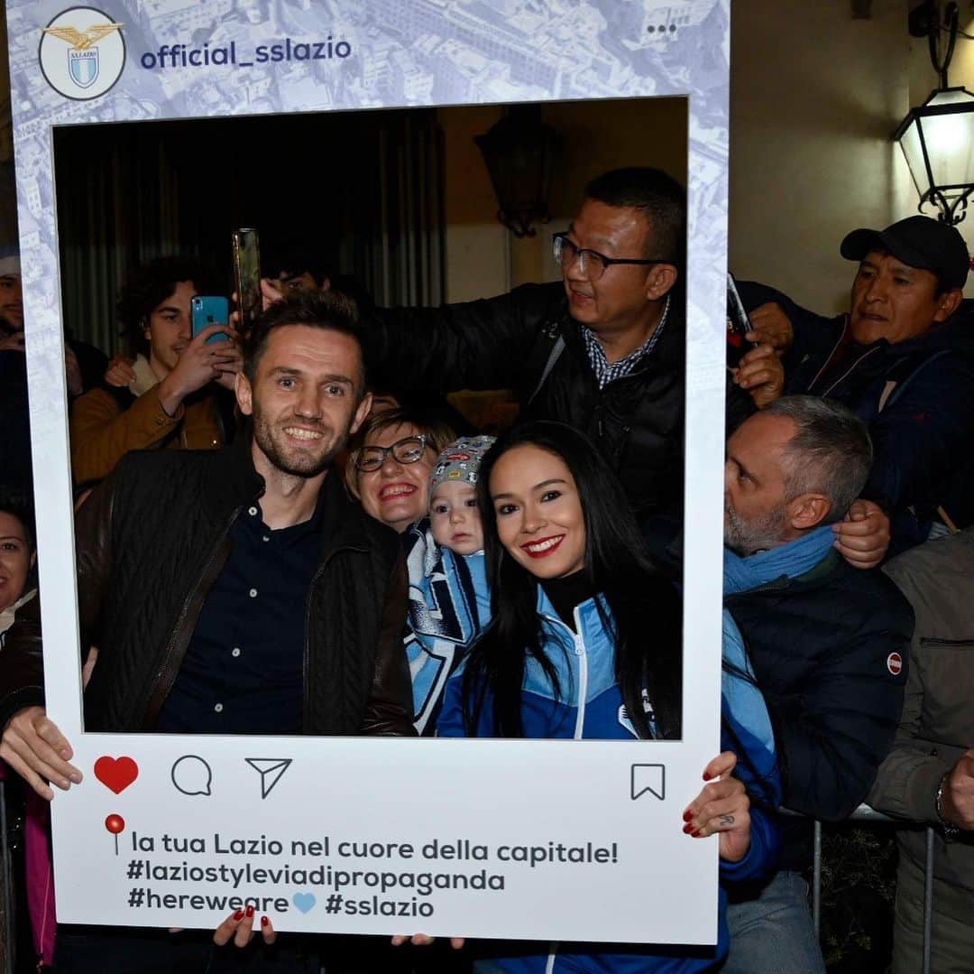 のインスタグラム：「L’inaugurazione del Lazio Official Store! #laziostyleviadipropaganga#sslazio」