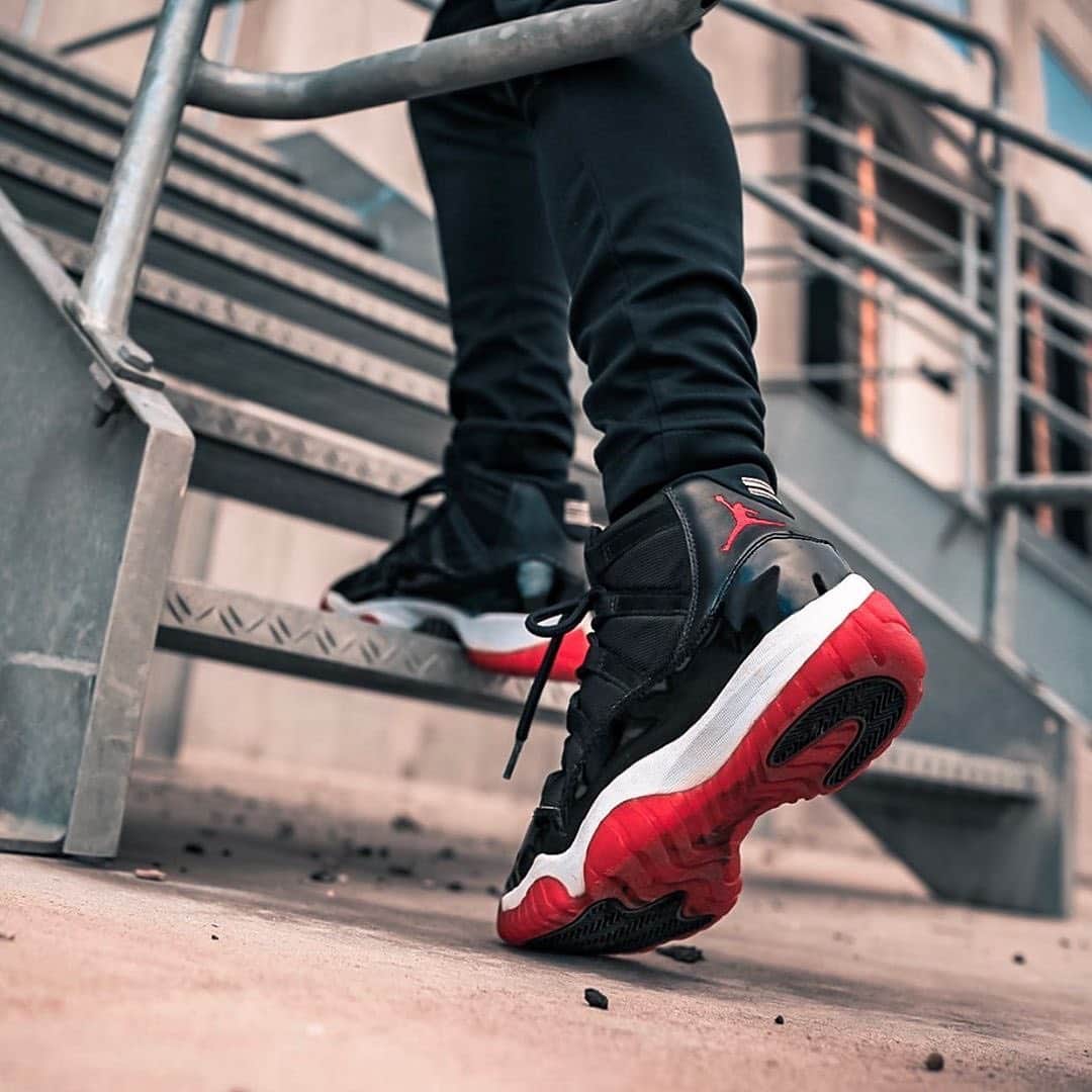 Sneaker News x Jordans Dailyさんのインスタグラム写真 - (Sneaker News x Jordans DailyInstagram)「The Air Jordan 11 “Bred” is about to see its second release very soon. Find them at certain retailers on December 14th — link in bio for more details #jordansdaily」12月4日 6時50分 - jordansdaily