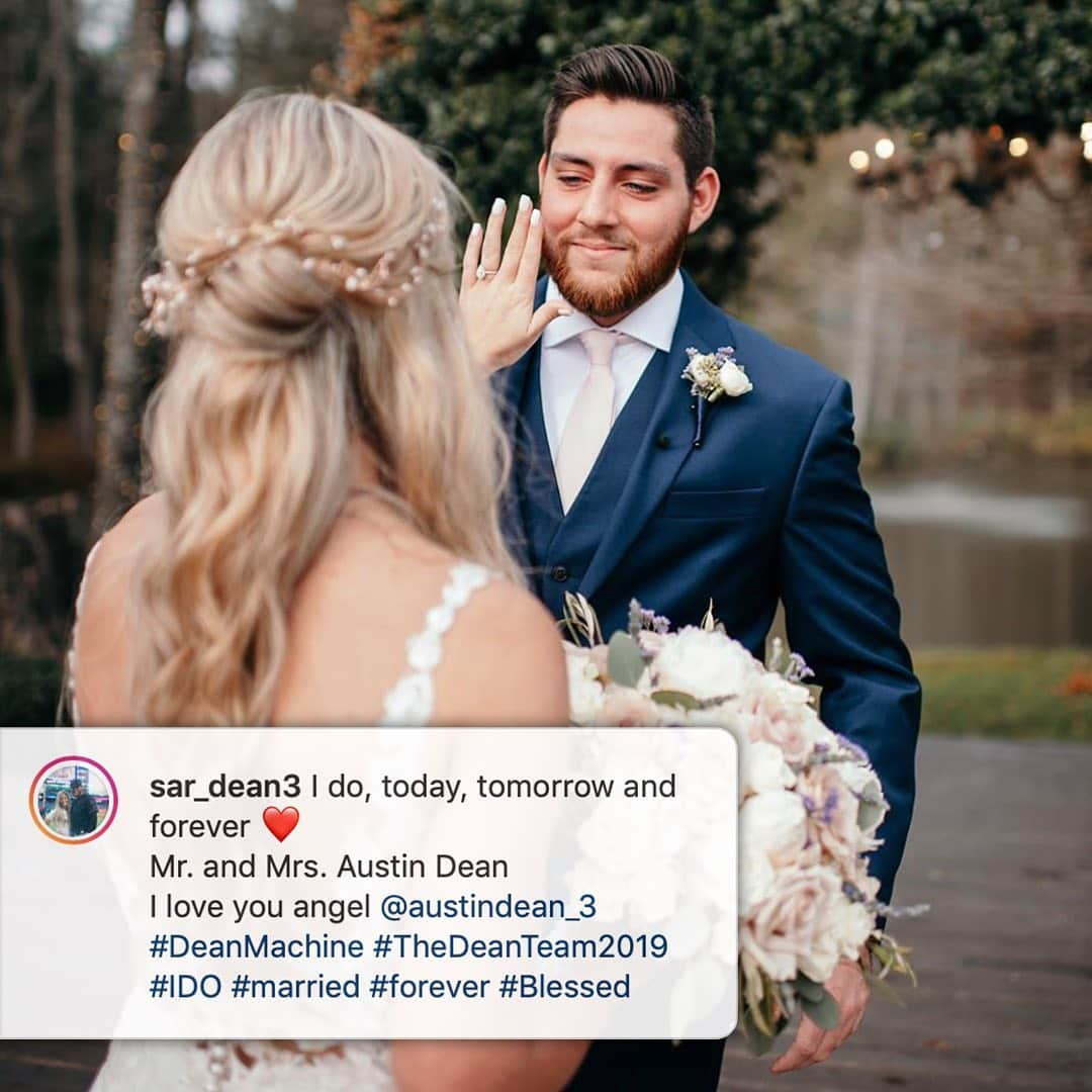 マイアミ・マーリンズさんのインスタグラム写真 - (マイアミ・マーリンズInstagram)「Congratulations to Mr. and Mrs. Dean Machine! 📷: @kelseyhornerphoto」12月4日 7時39分 - marlins