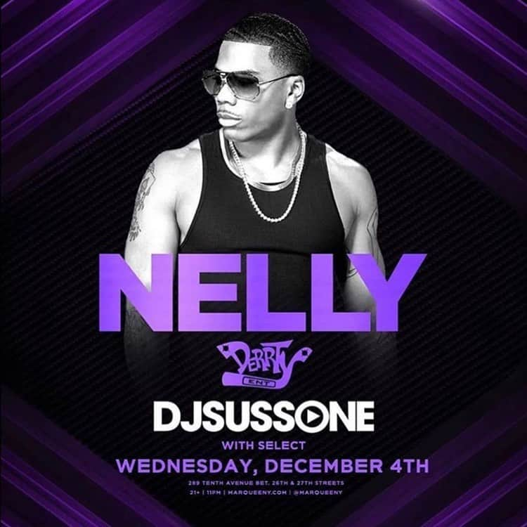 ネリーさんのインスタグラム写真 - (ネリーInstagram)「NYC .. Yessser WE #CRASH @marqueeny wit da homie @djsussone ..!!!🔥🔥🔥 Dis Da Best Go」12月4日 8時07分 - nelly