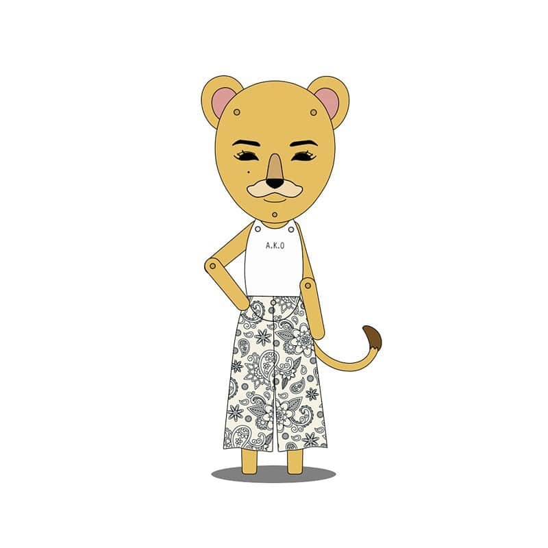 坂倉アコのインスタグラム：「My Cartoon Voice Debut on very popular show “Paper Rabbit Rope” is going to be aired TOMORROW morning🦁﻿ ﻿ やっと情報解禁〜🎉❤️✨ ﻿ ﻿ 12/5、﻿ 明日の朝のめざましテレビ⏰内で流れる、大人気アニメ、”紙兎ロペ”の中で新キャラのAKOライオンが登場します〜☺️ これからロペ、アキラ、デフテックのMicroくんのキャラ、西宮先輩との共演するよ🥳﻿ ﻿ シリーズの中で初のバイリンガル・キャラとして登場🤣🙋🏻‍♀️ ﻿ ﻿ 何のキャラがいいですかと聞かれて﻿ 収録時はライオンキングが公開されたばかりだったので、とっさにライオンが浮かんだので、﻿ メスライオンにして頂きました😆🦁﻿ ﻿ 私の目の下のホクロまで再現して頂きました😳﻿ 嬉しすぎる💞💞💞﻿ 放送はフジテレビで、﻿ 明日の朝6:50〜㊗️㊗️㊗️ ﻿ ﻿ It will be aired on Fuji TV 6:50AM.﻿ I am the new character, voice of Female lion😆💞 ﻿ ﻿ ﻿  #紙兎ロペ #ロペ #アニメ #東宝シネマズ #フジテレビ #情報解禁 #明日朝見てね #lion #かみうさぎロペ #大好きなアニメ #嬉しい #sohappy #thankyou #感謝 #新キャラ﻿ #栄倉麻桍 #ako」