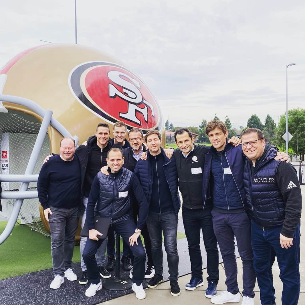 マルセル・ヤンセンのインスタグラム：「Heute zu Besuch bei den @49ers 🏈」