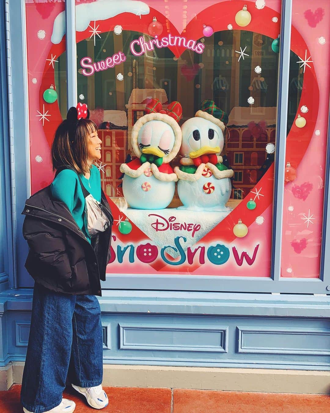 マイコ さんのインスタグラム写真 - (マイコ Instagram)「* Disney Christmas🎄 ミッキーとミニーも好きだけど こちらのカップルも好きです♡ やっぱり年に一度くらいは 夢の国の魔法にかけられたい。 ・ ・ ・ ・ #disneyland#disneychristmas」12月4日 10時51分 - maicorori